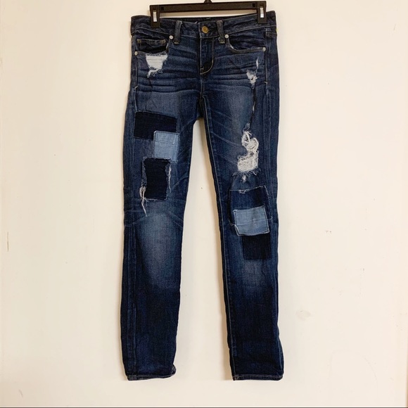 american eagle size 4 in inches